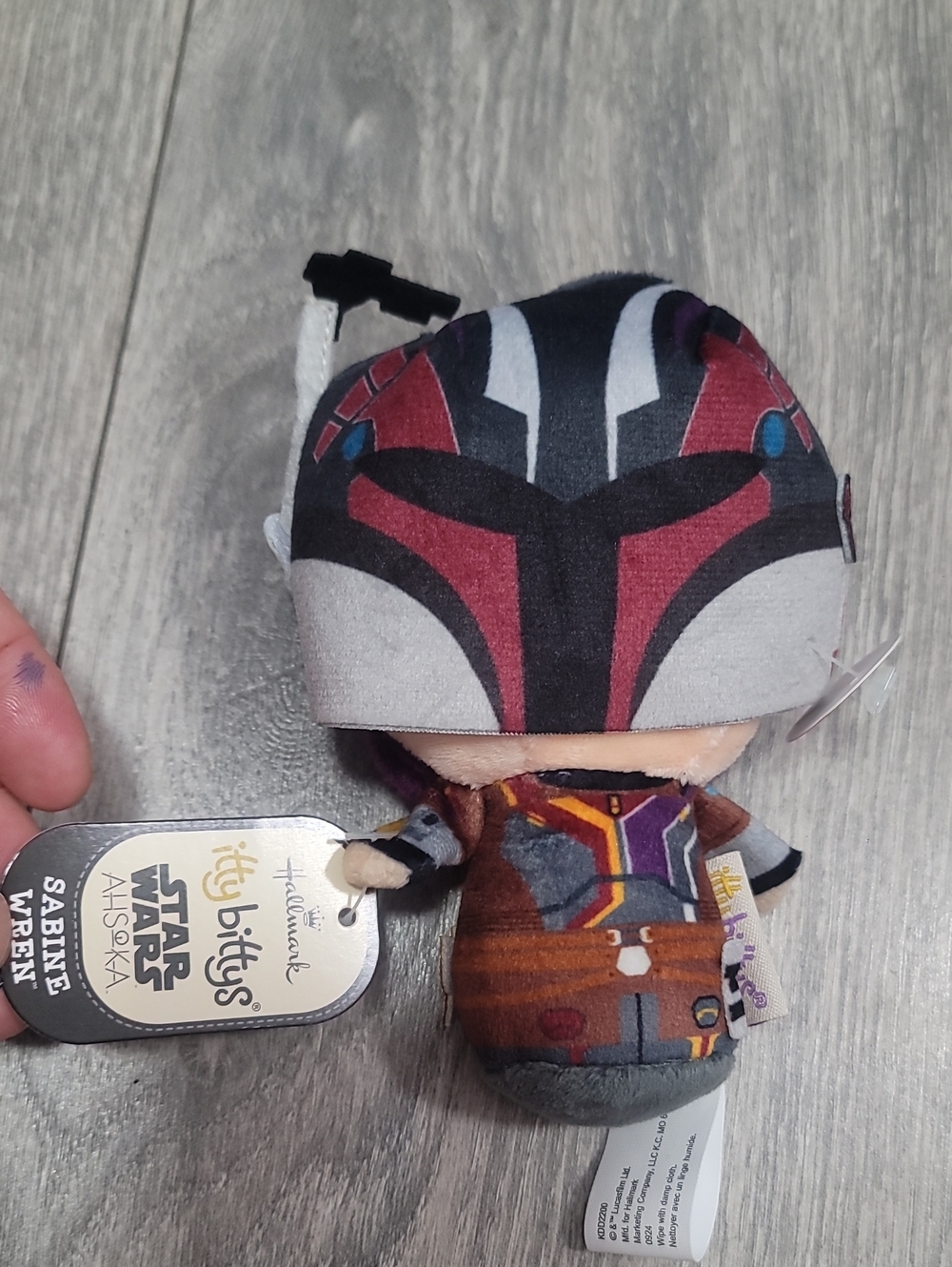 Star Wars Sabine Wren Plush - Red, Purple, Gray Helmet